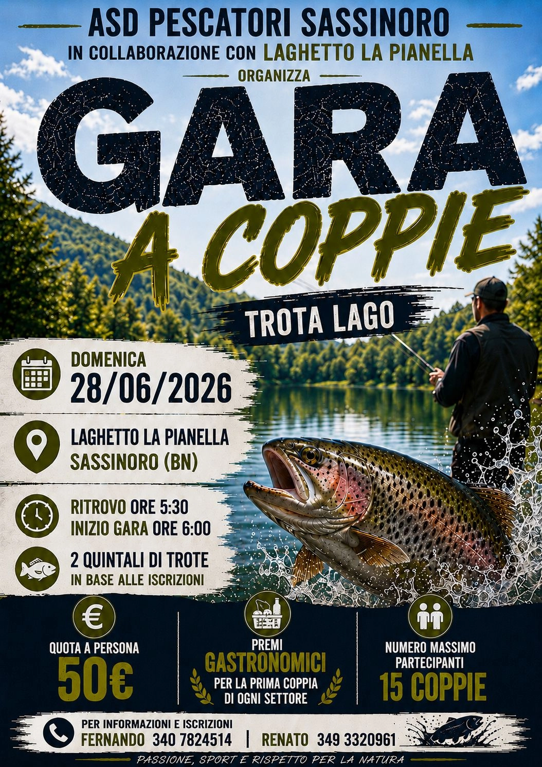 Locandina Gara a coppie